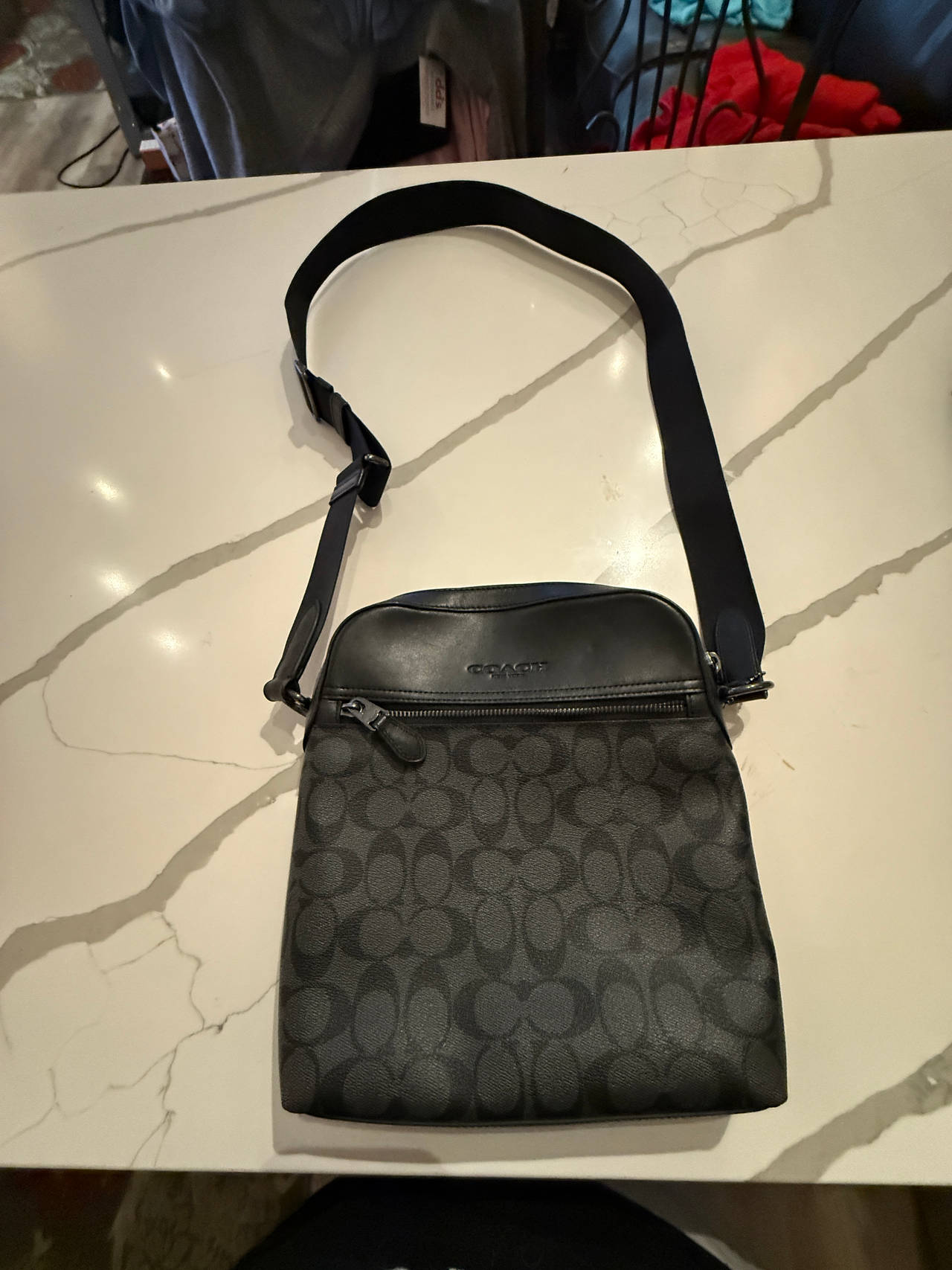 Coach Signature Canvas Crossbody Bag