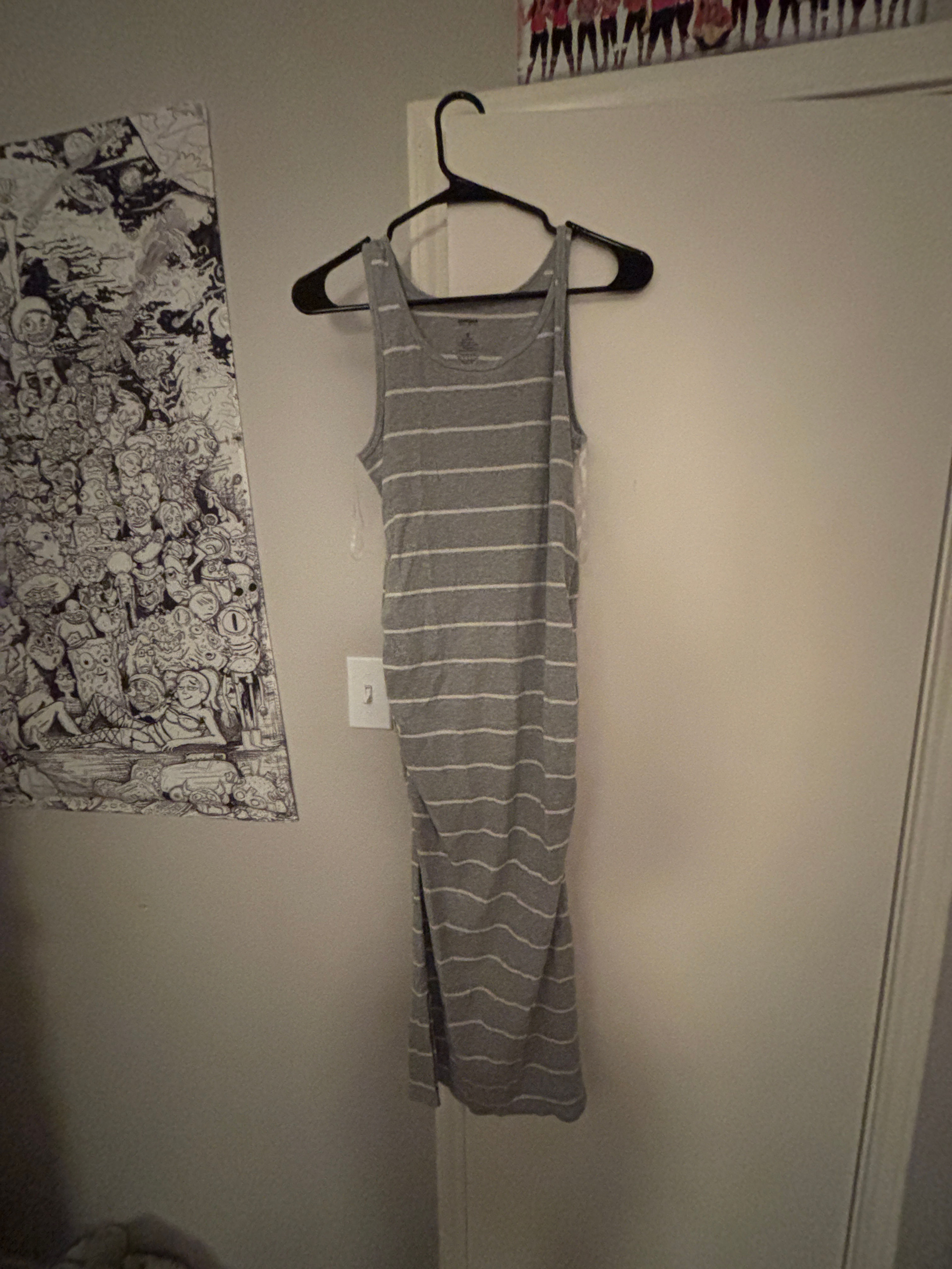 Striped Tank Maxi Dress