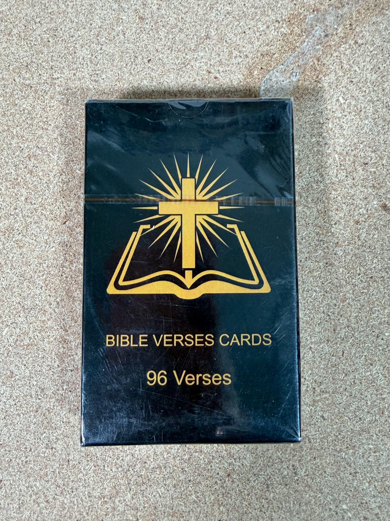 Bible Verses Cards 96 Verses Deck