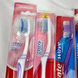 Colgate Wave Comfort Fit Gum Toothbrush Lot of 6 Soft Compact Promo Purple Pink - Image 4