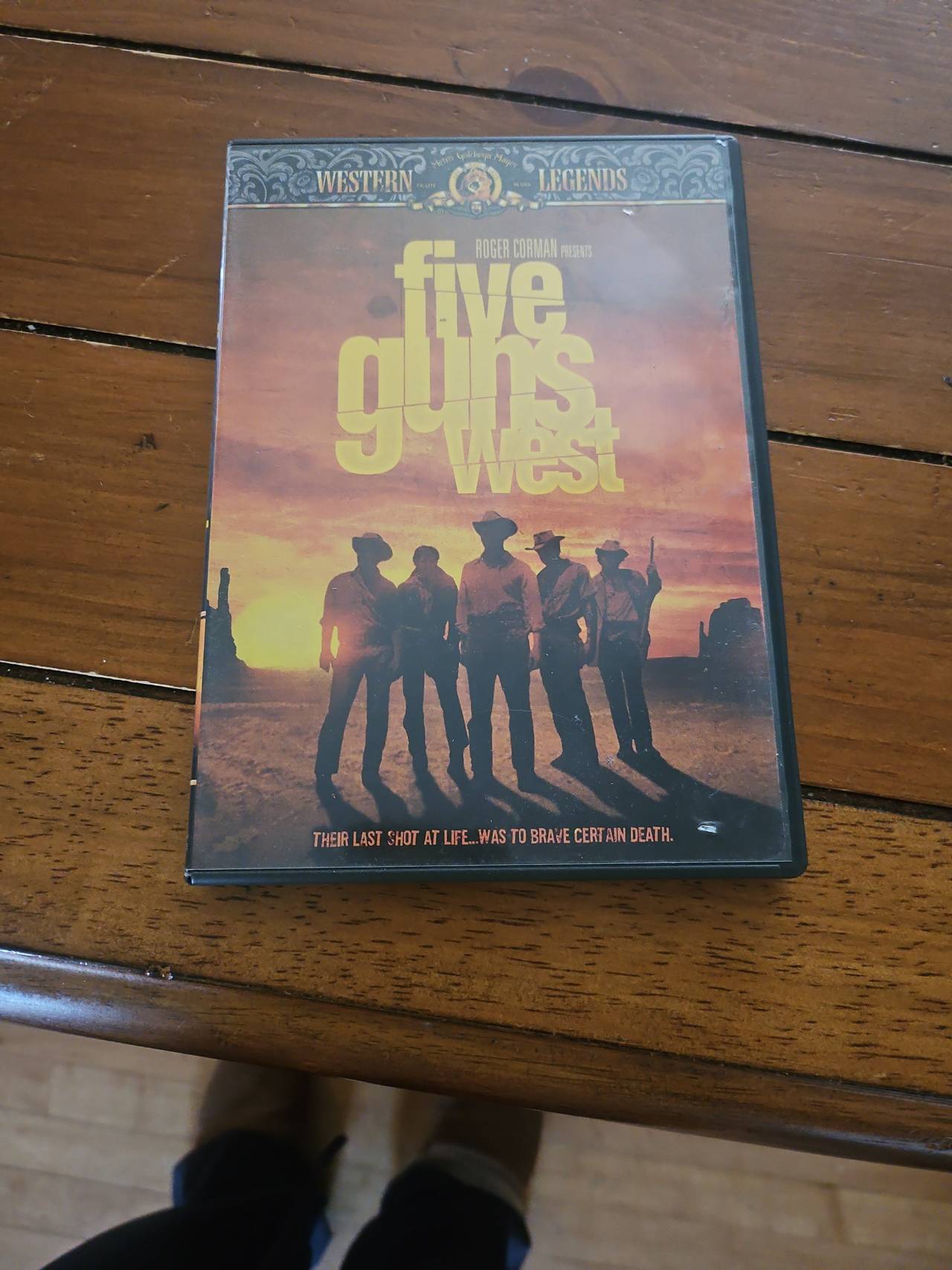 Five Guns West DVD