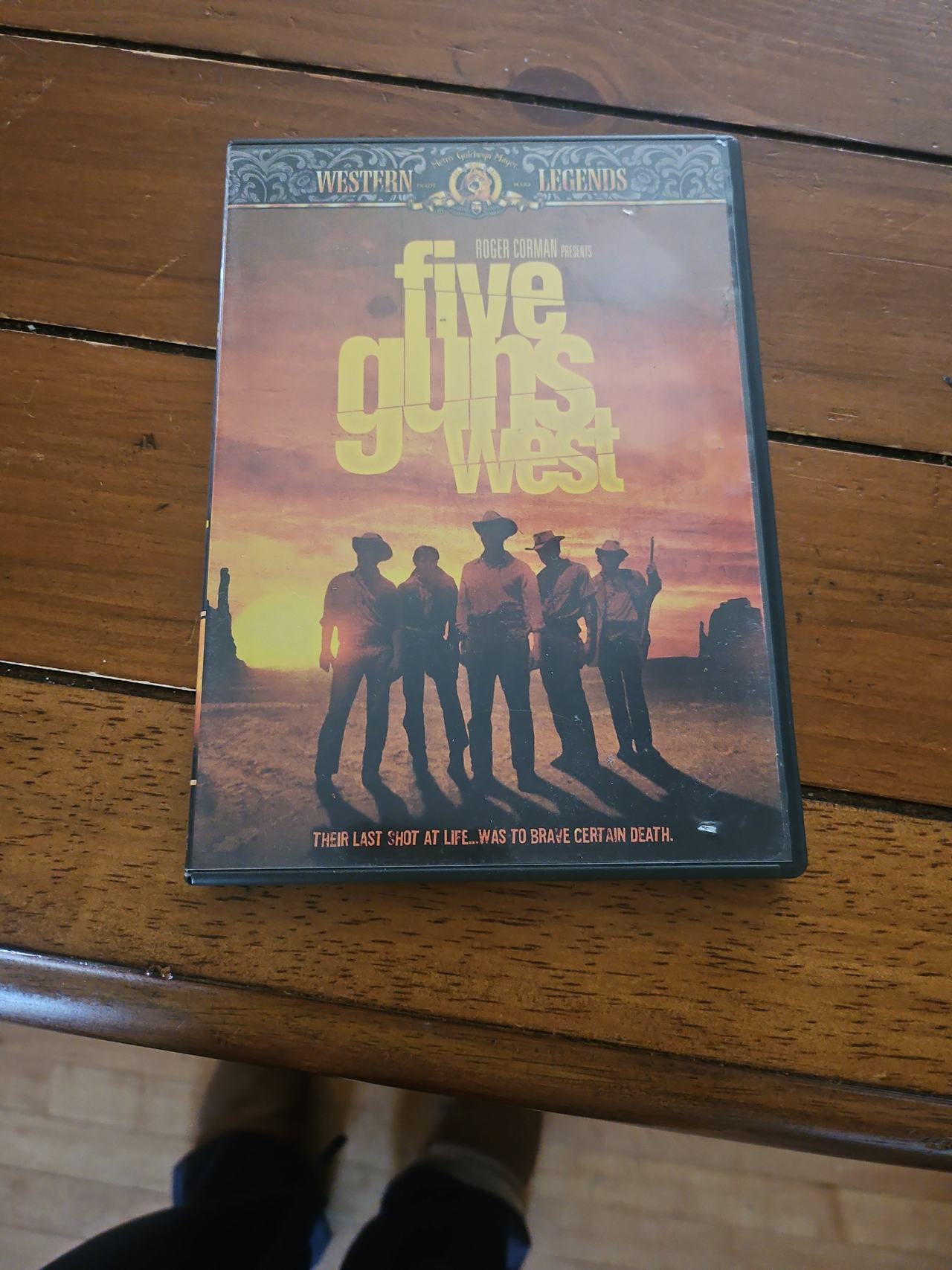 Five Guns West DVD