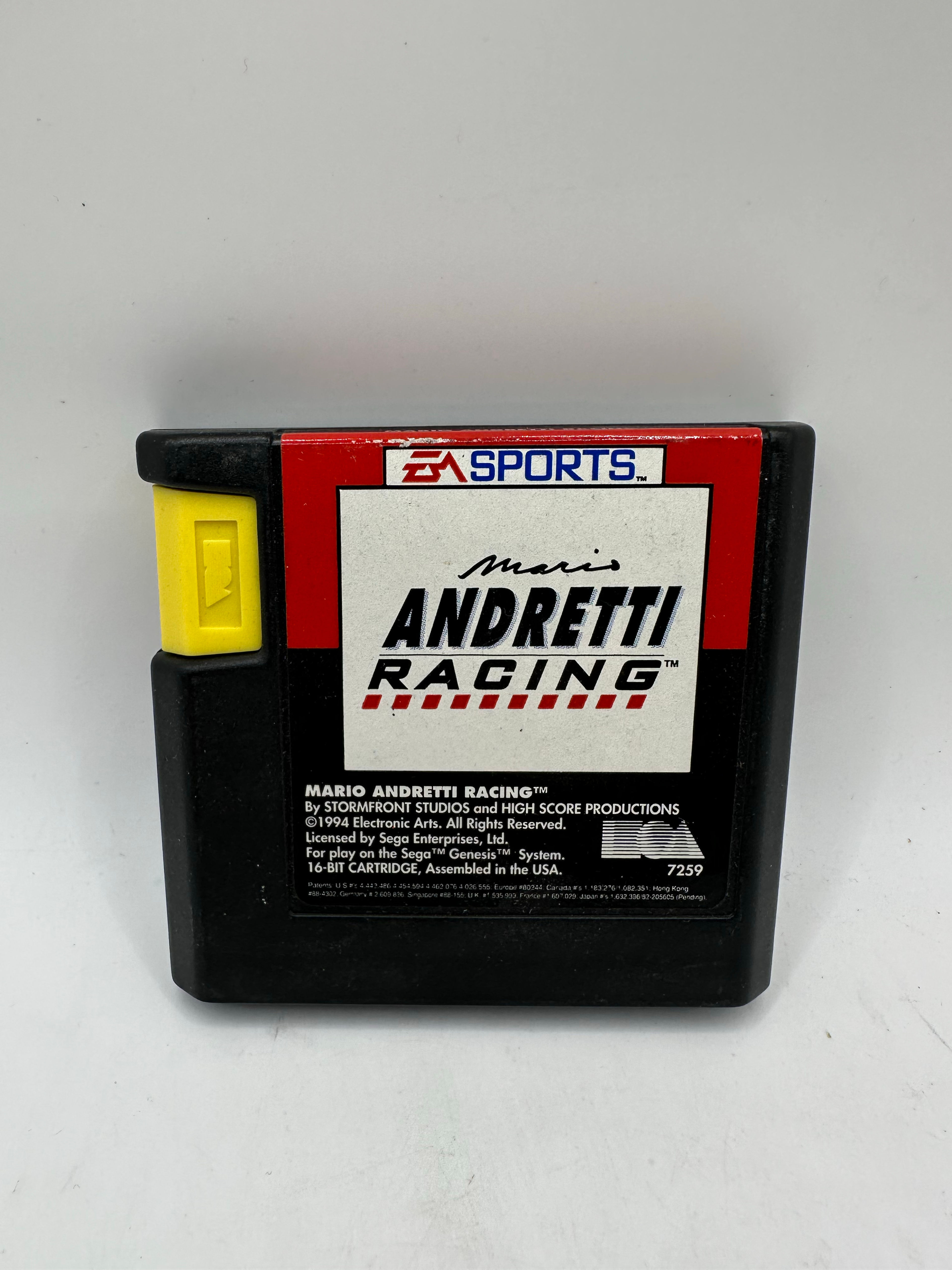 Mario Andretti Racing - Sega Genesis