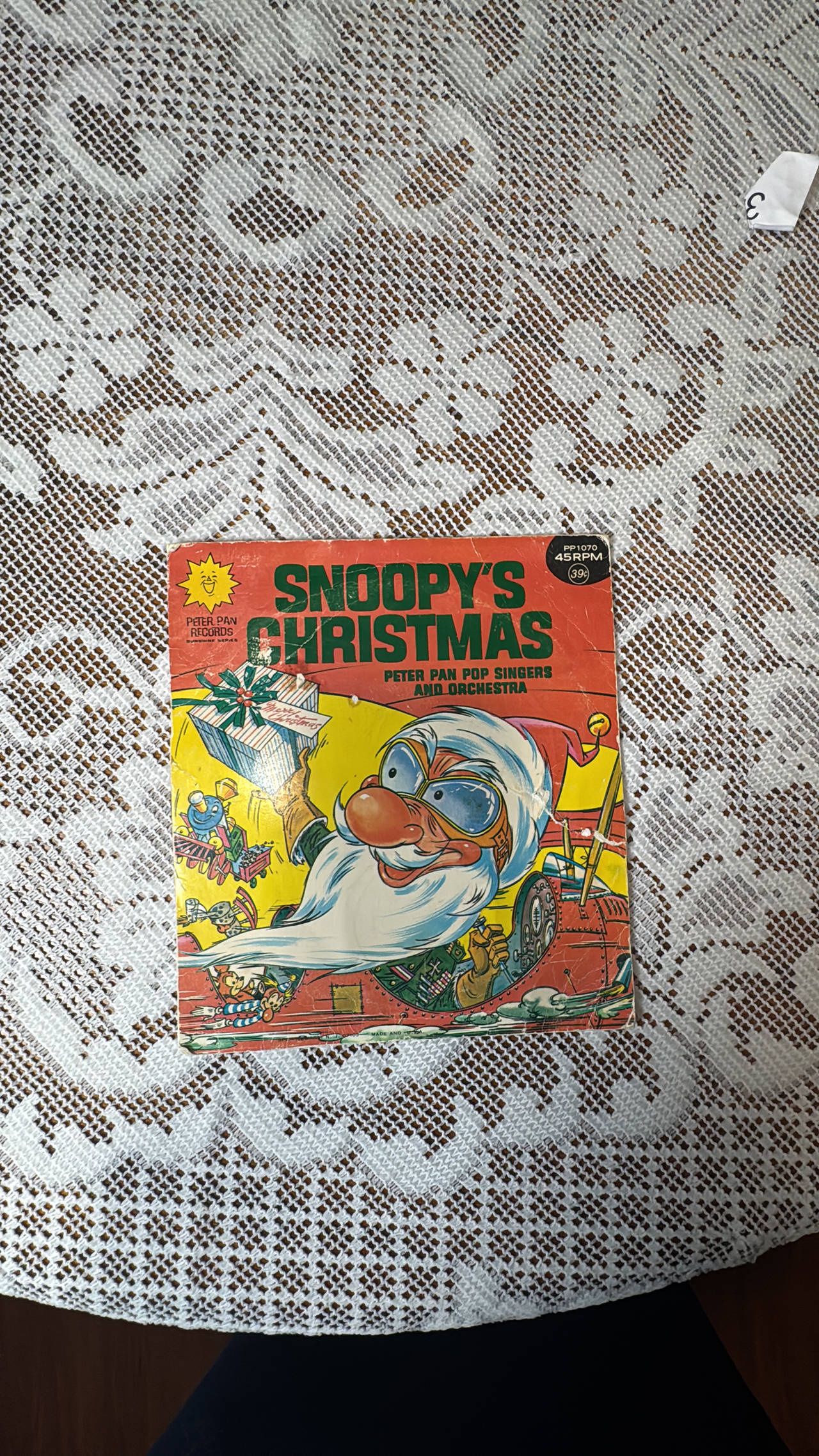 Snoopy's Christmas (45 RPM Record)