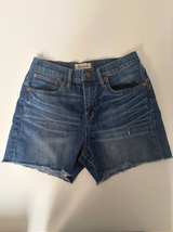 Madewell Denim Cut Off Shorts Hi Rise 26 - Image 5