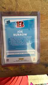 2020 Donruss Joe Burrow Rated Rookie Press Proof Red #301 - Image 2