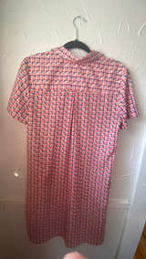 Joe Fresh Short Sleeve Button-Up Shirt Dress. Size 8 - Image 3