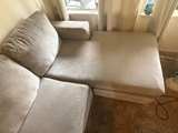 Living spaces Bonaterra Dove Grey 97" Queen Sleeper Sofa with Reversible Chaise  - Image 3