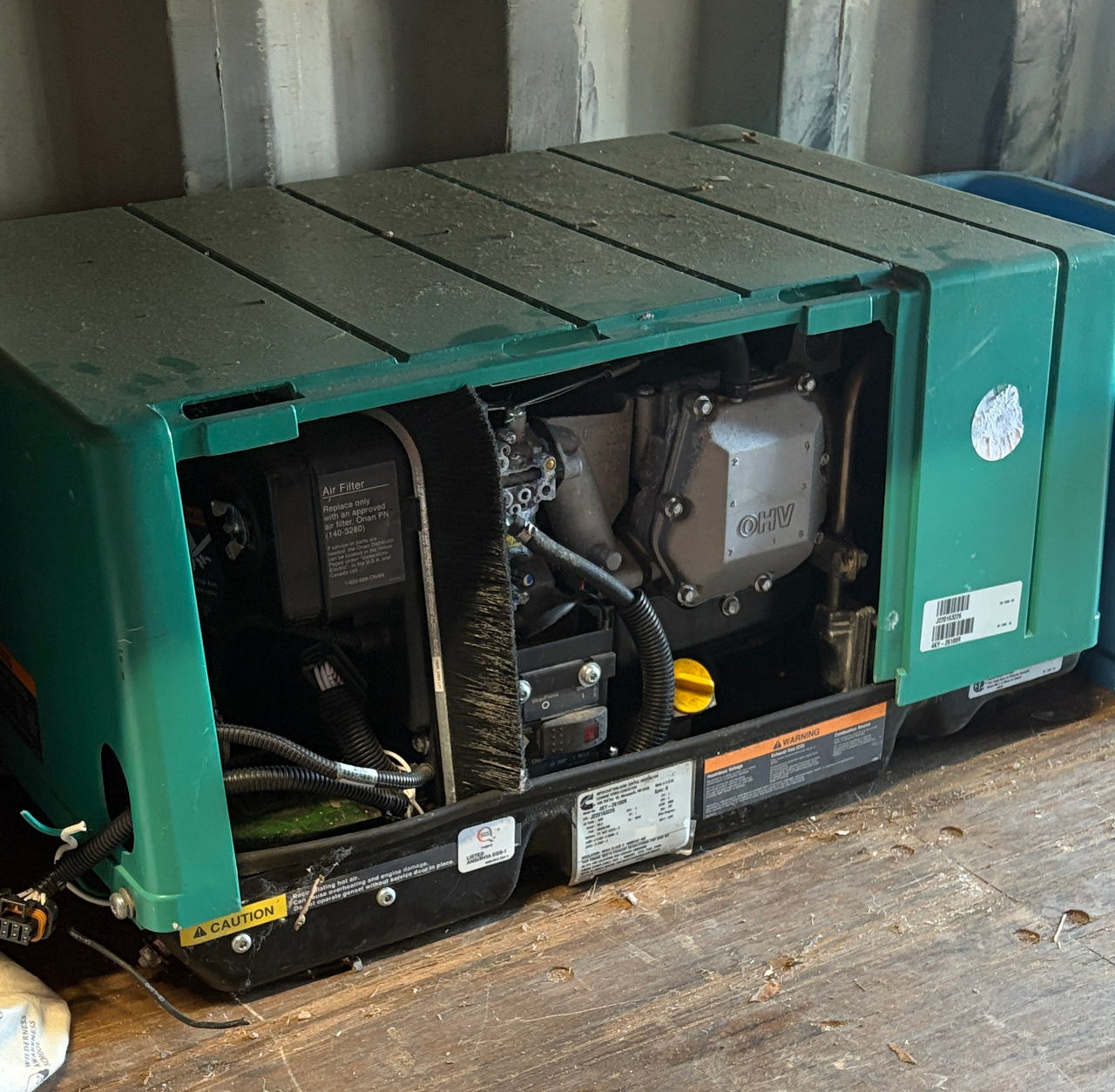 Cummins Onan RV QG 4000 Generator - Parts/Repair