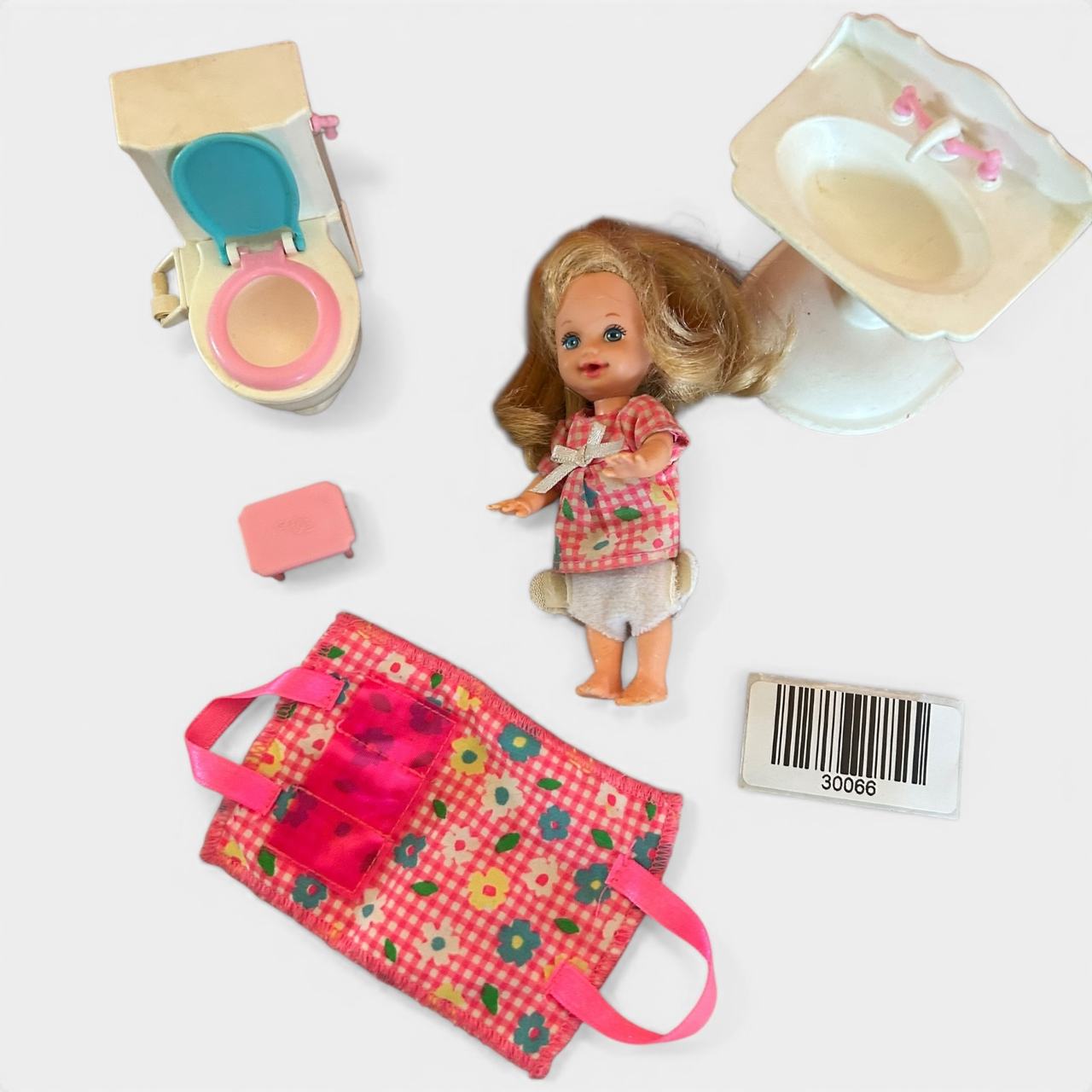 Barbie Potty Training Kelly Doll and Playset vtg 1996 30066