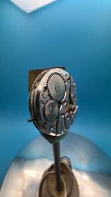 Vintage Bulova Tonneau Sub-Second Watch movement with signed dial and hands - Image 4