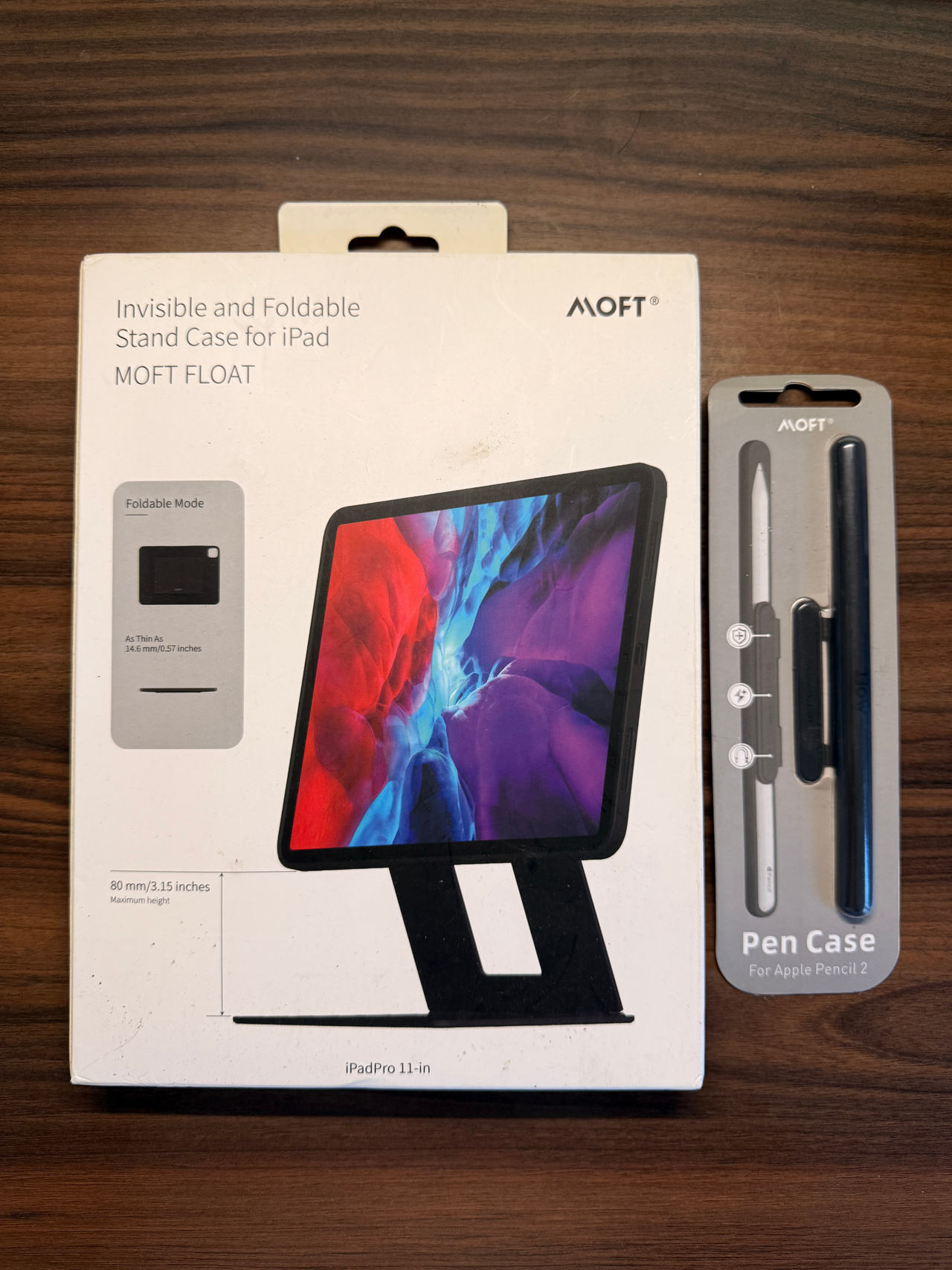 MOFT Float Invisible and Foldable Stand Case for iPad and foldable keyboard 