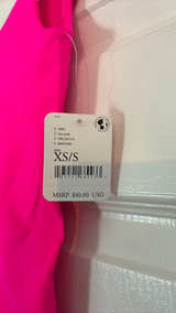 Free People Neon Pink Bodysuit - Image 2