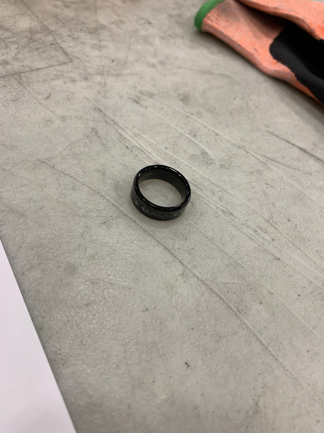 Black Tungsten Carbide Ring