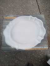 Modern Farmhouse Turkey Collection 21 Inch Scalloped Serving Platter - Image 2