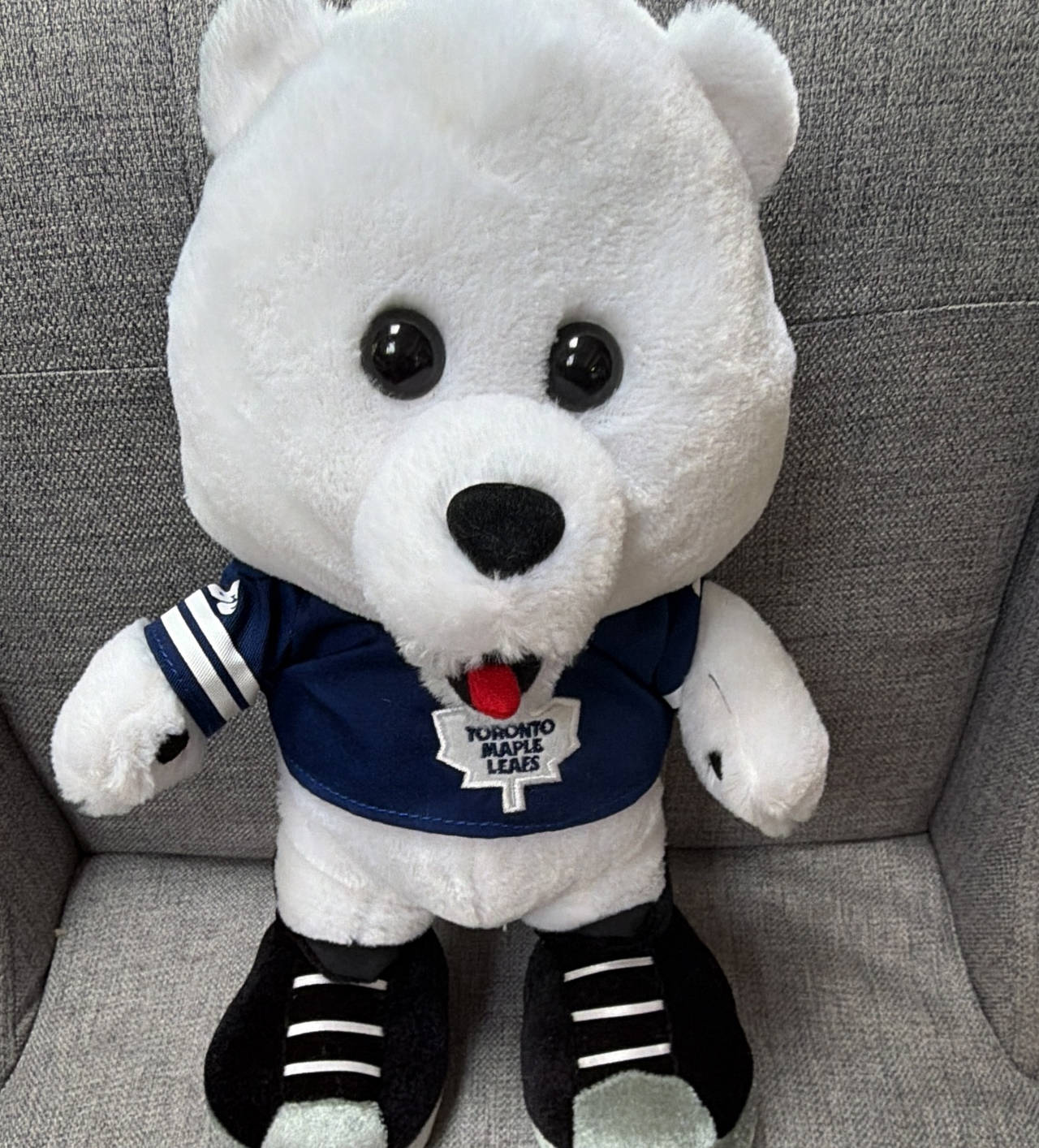 14” NHL Toronto Maple Leafs Carlton the Bear Plush Mascot