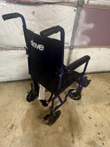 Drive Medical Lightweight Expedition Transport Chair with Hand Brakes - Image 1