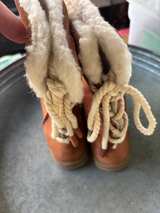 Muks Luks Sunburst Lace Up Suede Boots - Image 2