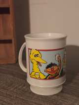 Vintage Sesame Street Plastic Pedestal Mug - Image 2