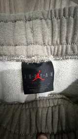 Jordan Flight Fleece Pintuck Pants Sweatpants Small Olive Green - Image 2