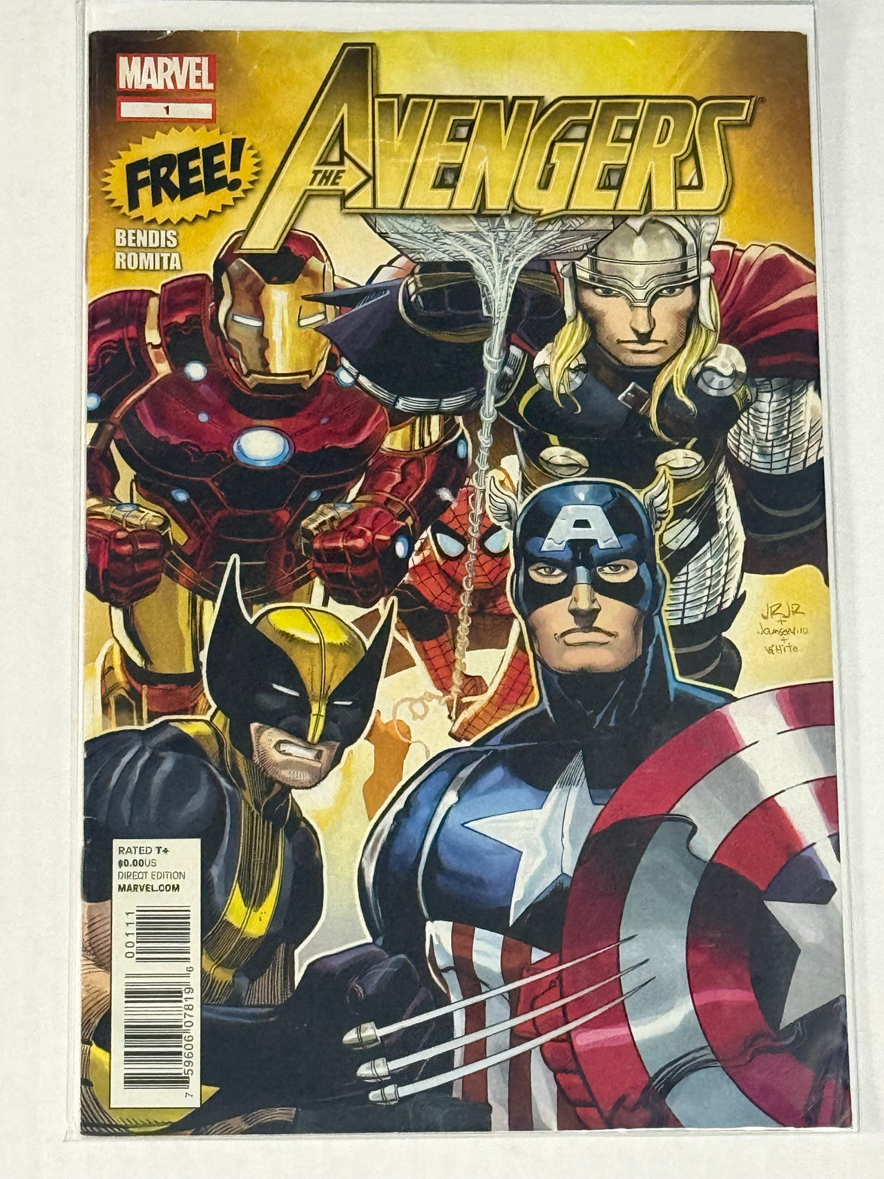 Avengers #1 (2010) Free Promotional Edition