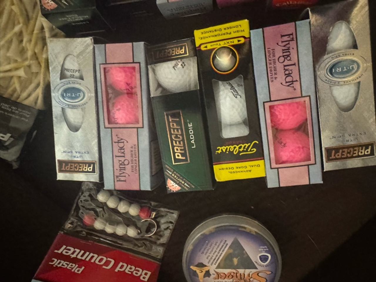 Bridgestone Precept MC Lady Pink Cancer Ribbon Golf Balls