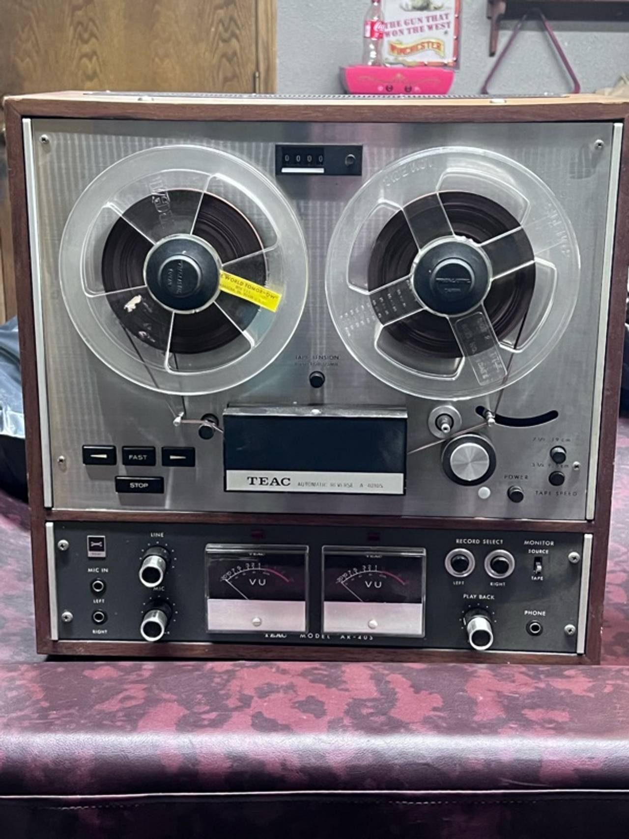 TEAC A-4010S Stereo Reel-to-Reel Tape Deck