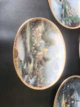 Thomas Kinkade Lamplight Village Collector Plates Set of 4 - Image 3