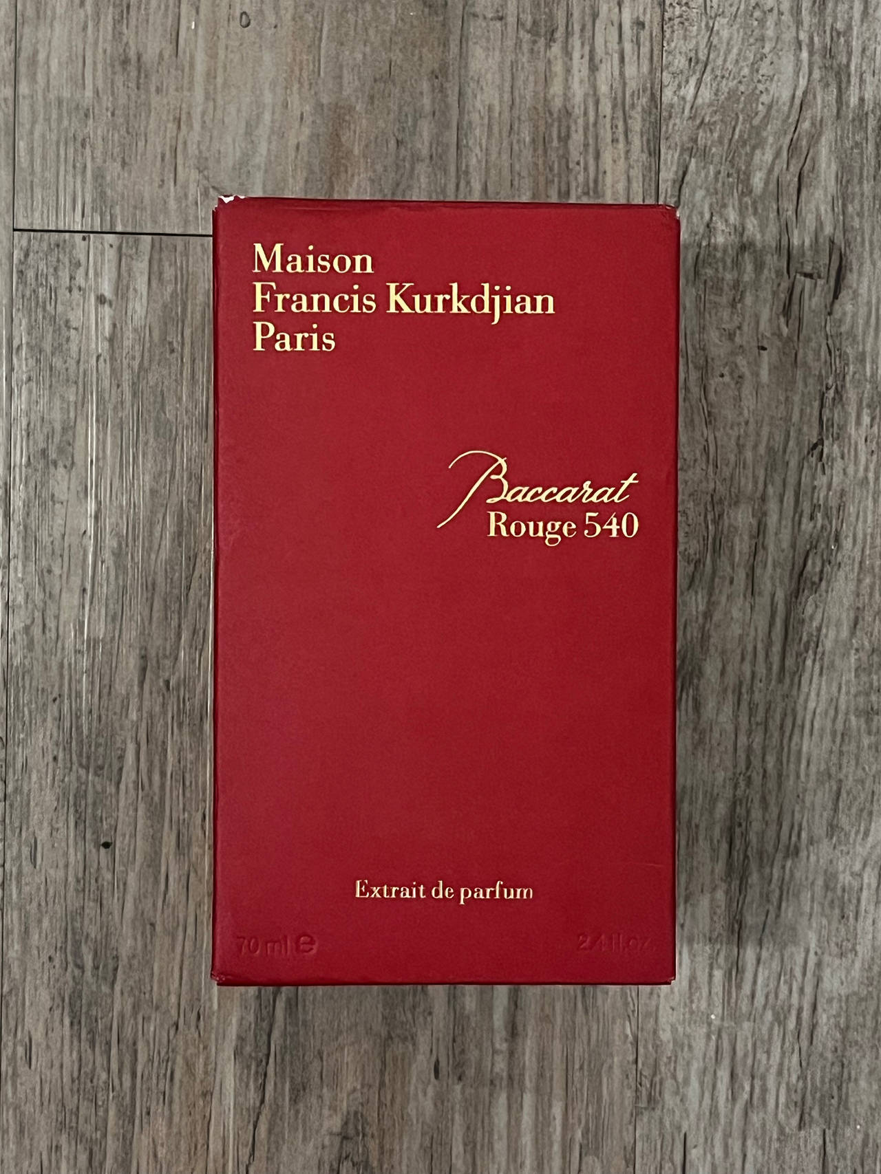 Maison Francis Kurkdjian Baccarat Rouge 540 Extrait de parfum 70ml