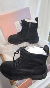 Lisa Vicky Promise-V Black Milled Leather Boots - Image 6