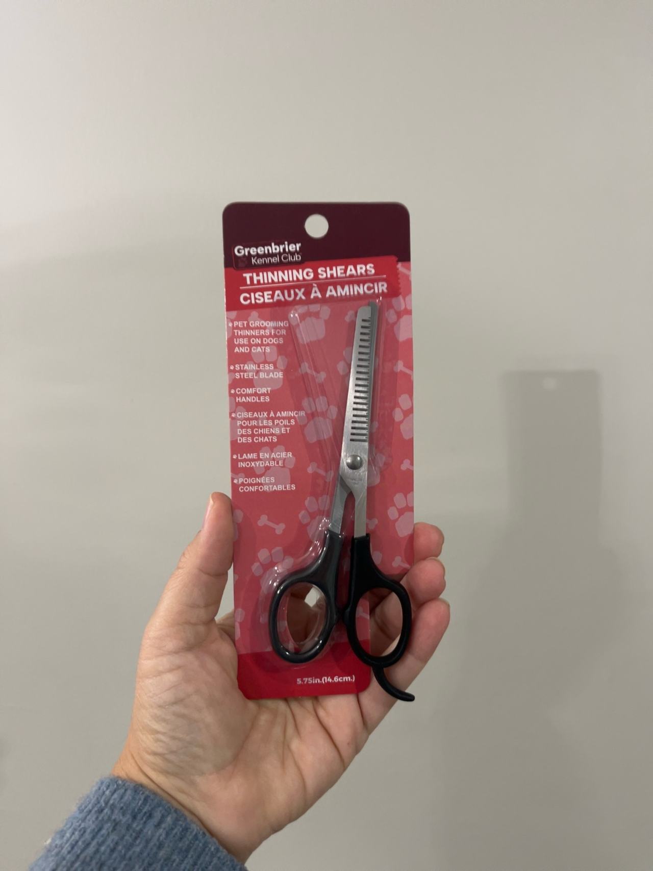 Greenbrier Kennel Club Thinning Shears 6.5" Black