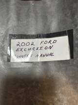 Ford Excursion Owner's Manual - Image 1