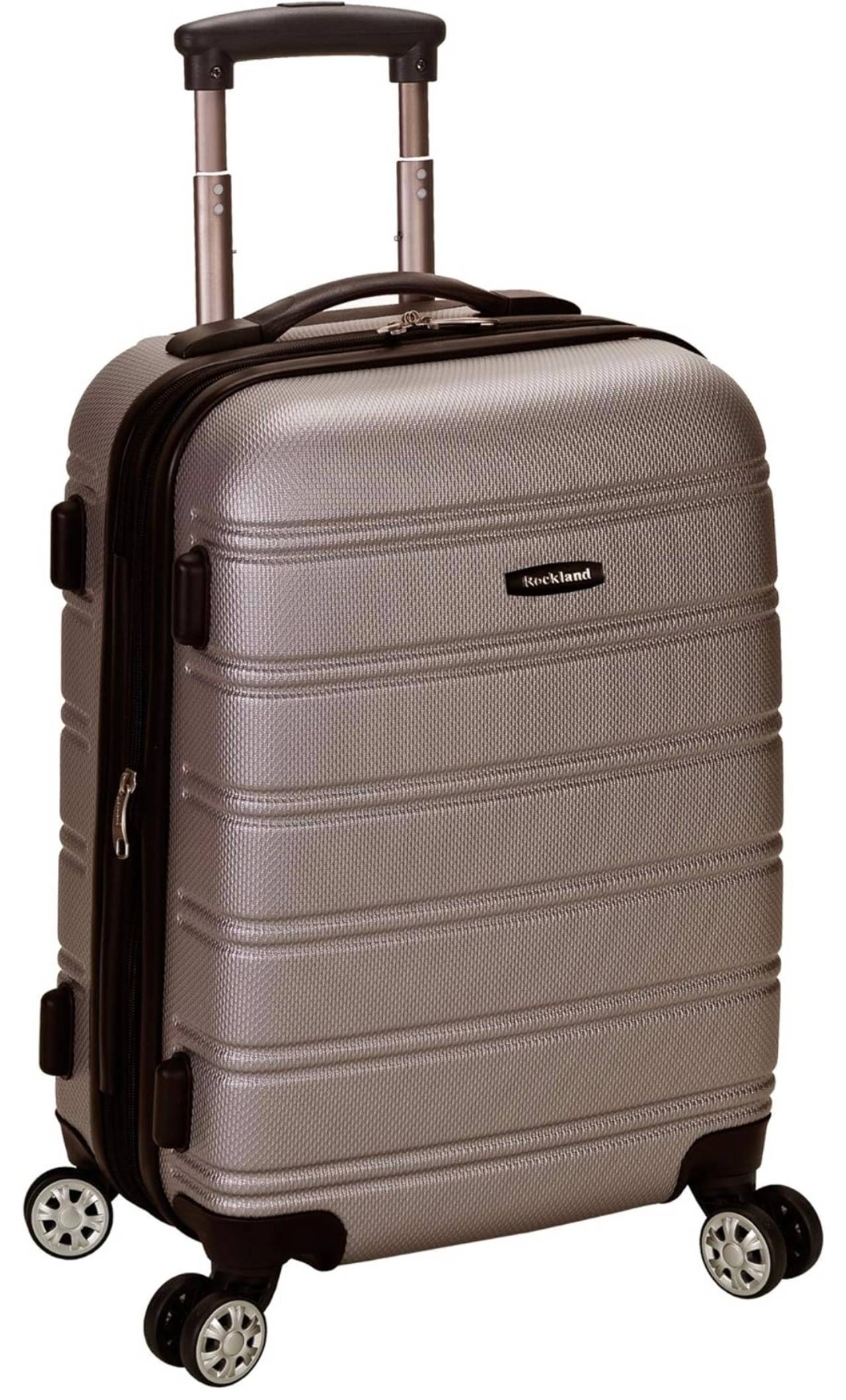 Rockland Melbourne 20-Inch Hardside Carry-On Spinner Luggage