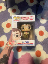 Funko Pop! Stranger Things Alexei #923 READ description - Image 1