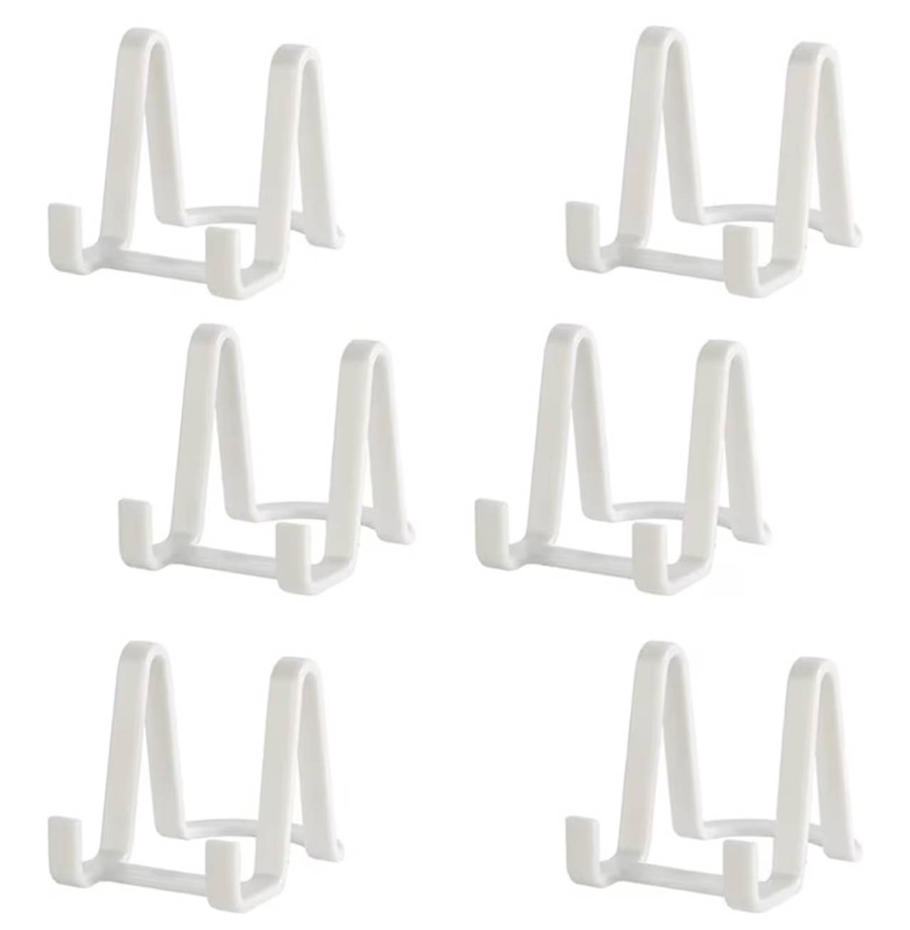 Artliving Plate Display Stands Easel Holder - 3-Inch Plastic Stand for Small