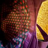 Vera Bradley Vera Tote Purple Quilted Bag and matchingwallet - Image 5