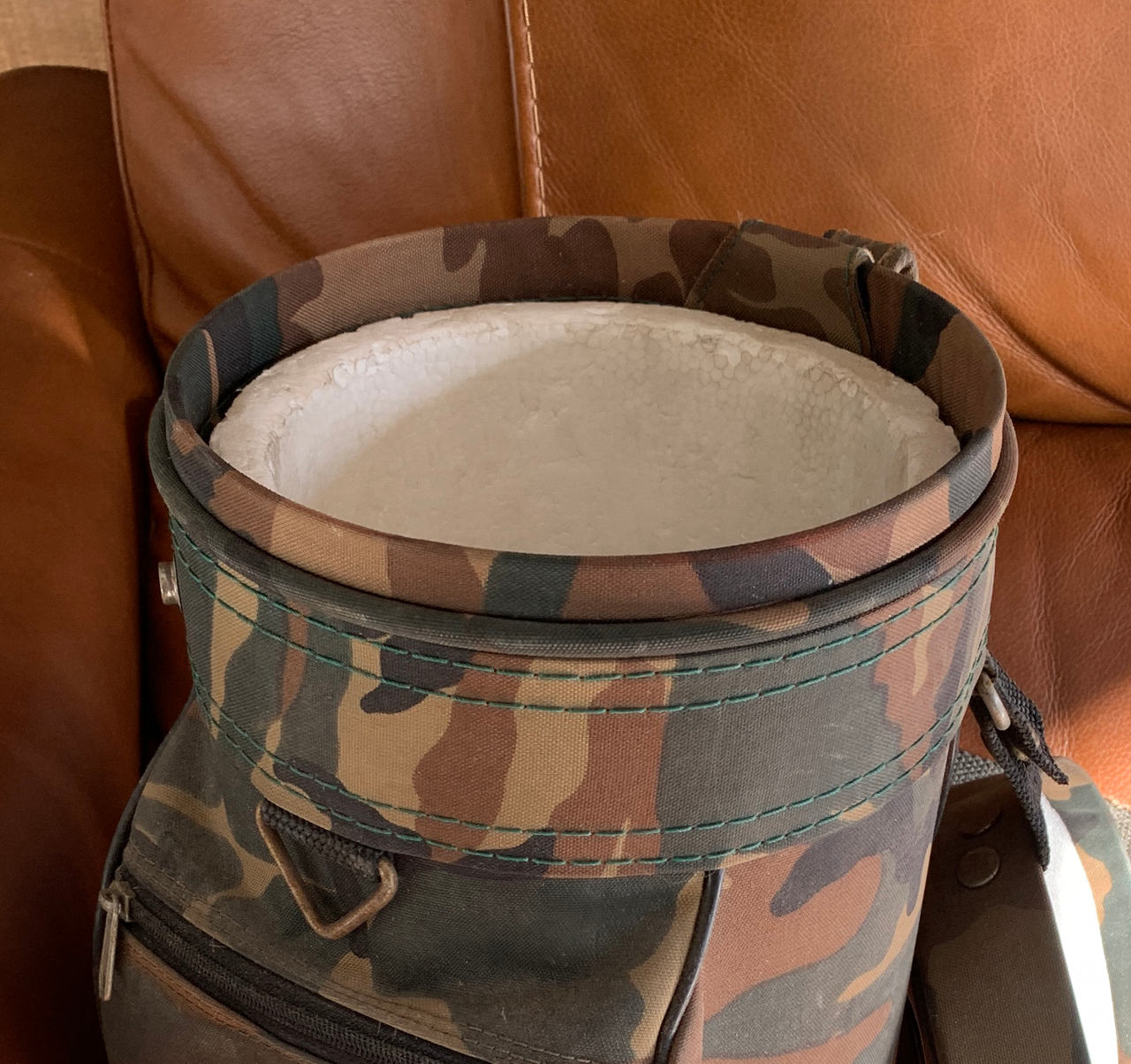 Camo Insulated Beverage Cooler Bag