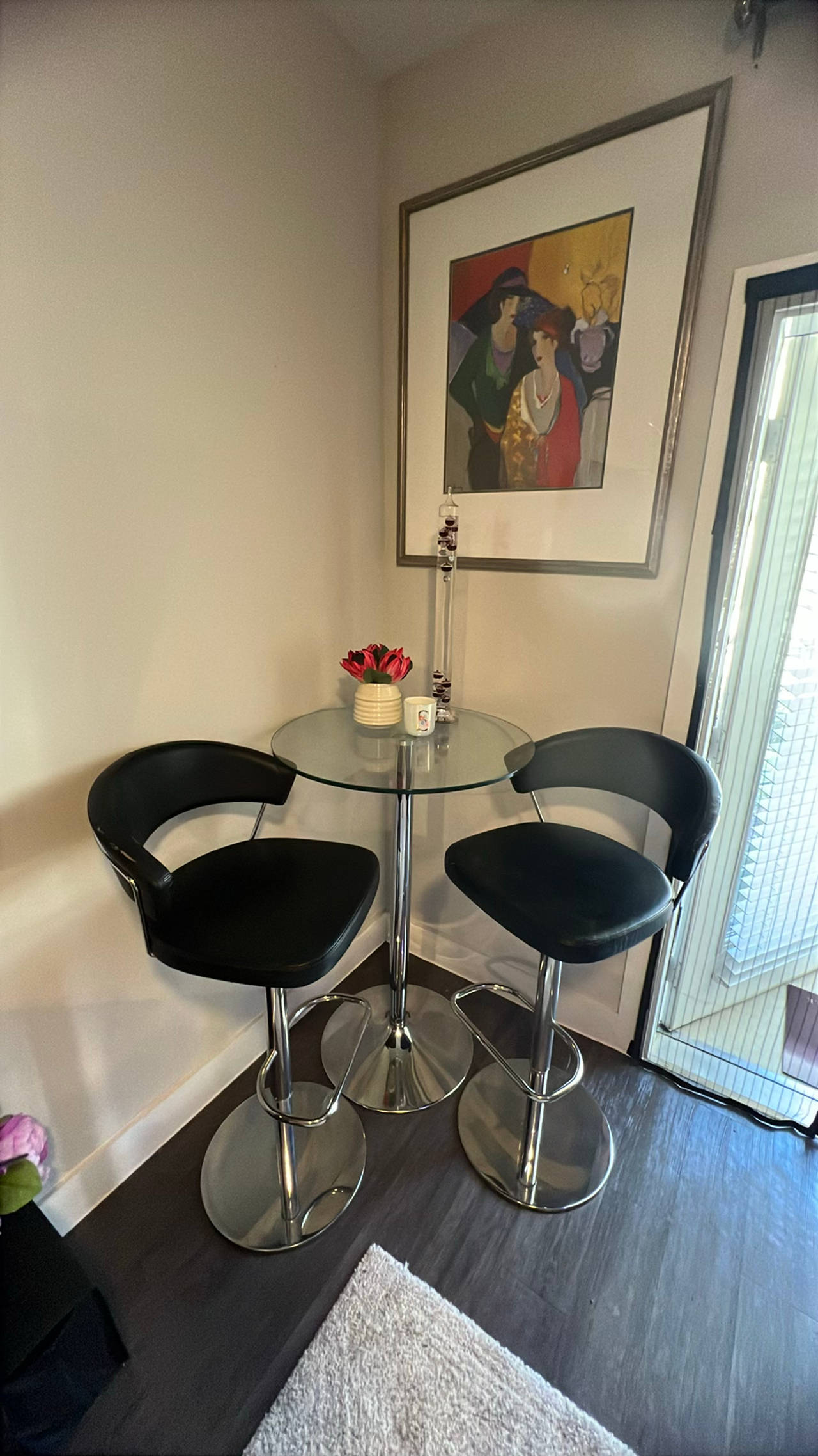 Bar Table and Stools Set
