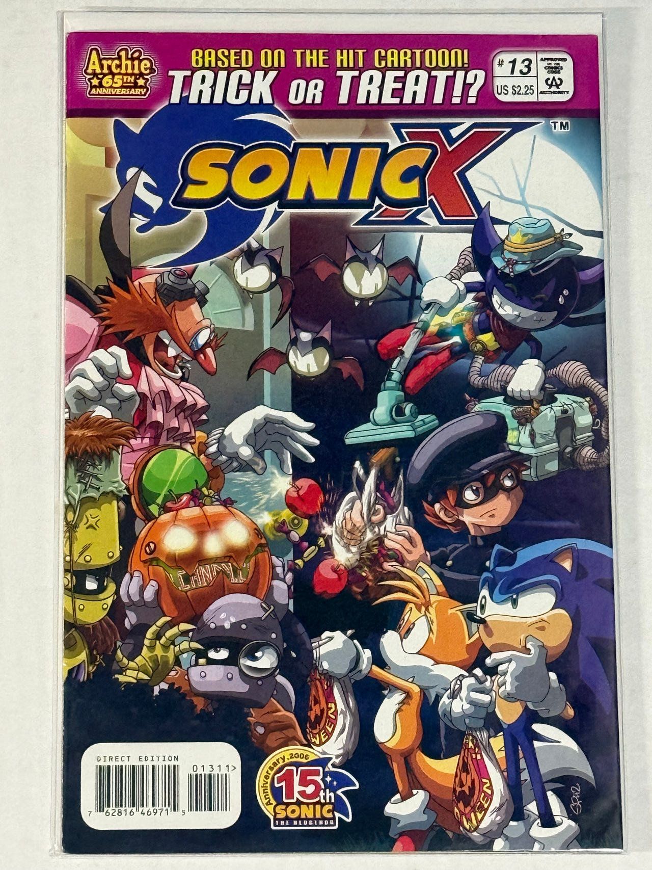Sonic X #13 Trick or Treat!? Comic Book