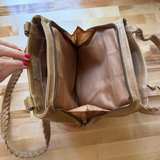 Mudd Tan Braided Trim Crossbody Bag - Image 6