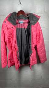Columbia Women's Size Small Peak to Park II Insulated Hooded Jacket - Pink - Image 7
