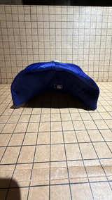 New Era Los Angeles Dodgers Satin Fitted Hat Blue 2022 All Star size 7 3/4 - Image 5