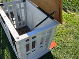 Handmade Wooden Dog Kennel Furniture - Image 8