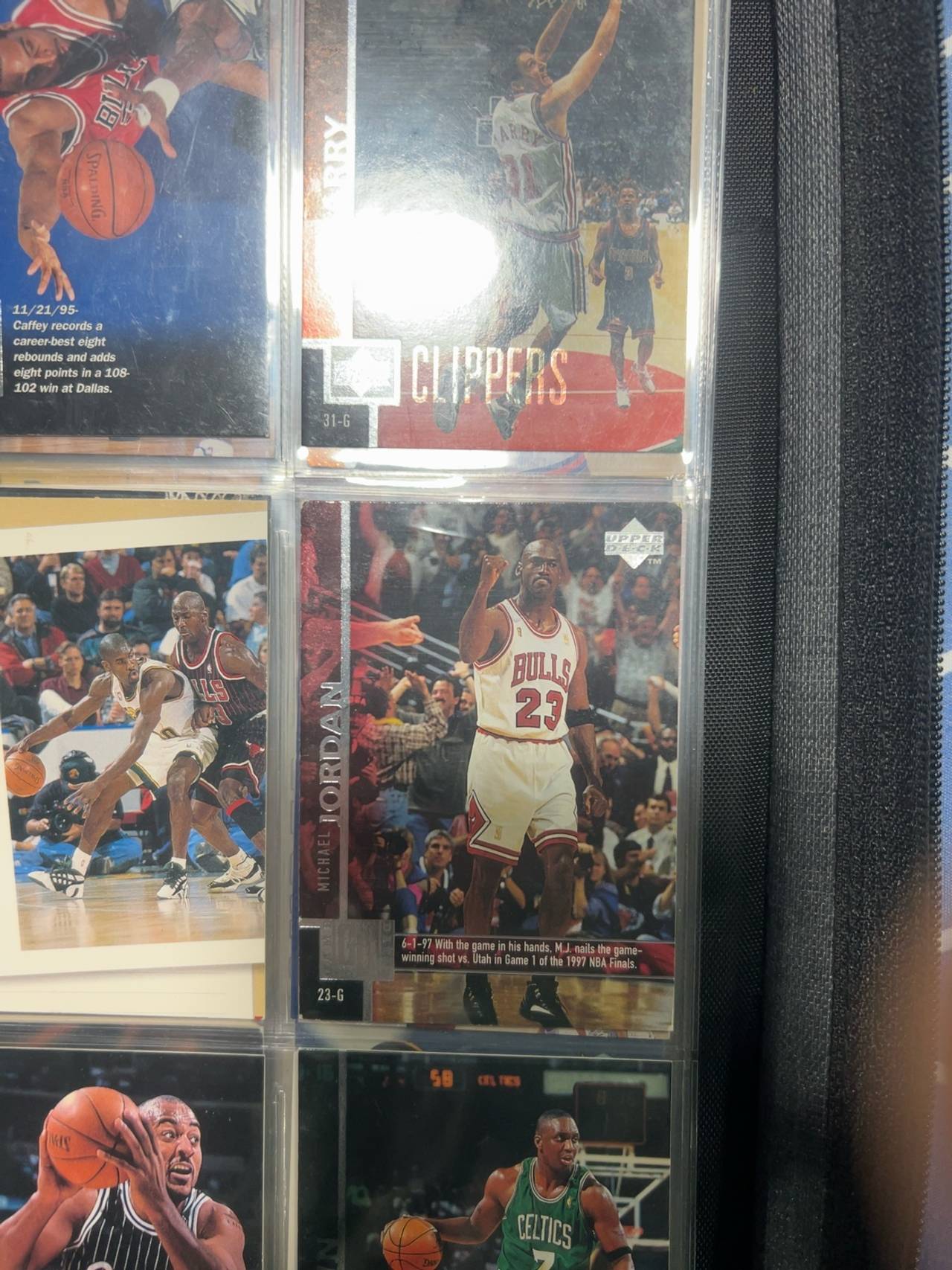 Upper Deck 1997 Michael Jordan #18 Game Dated Basketball Card