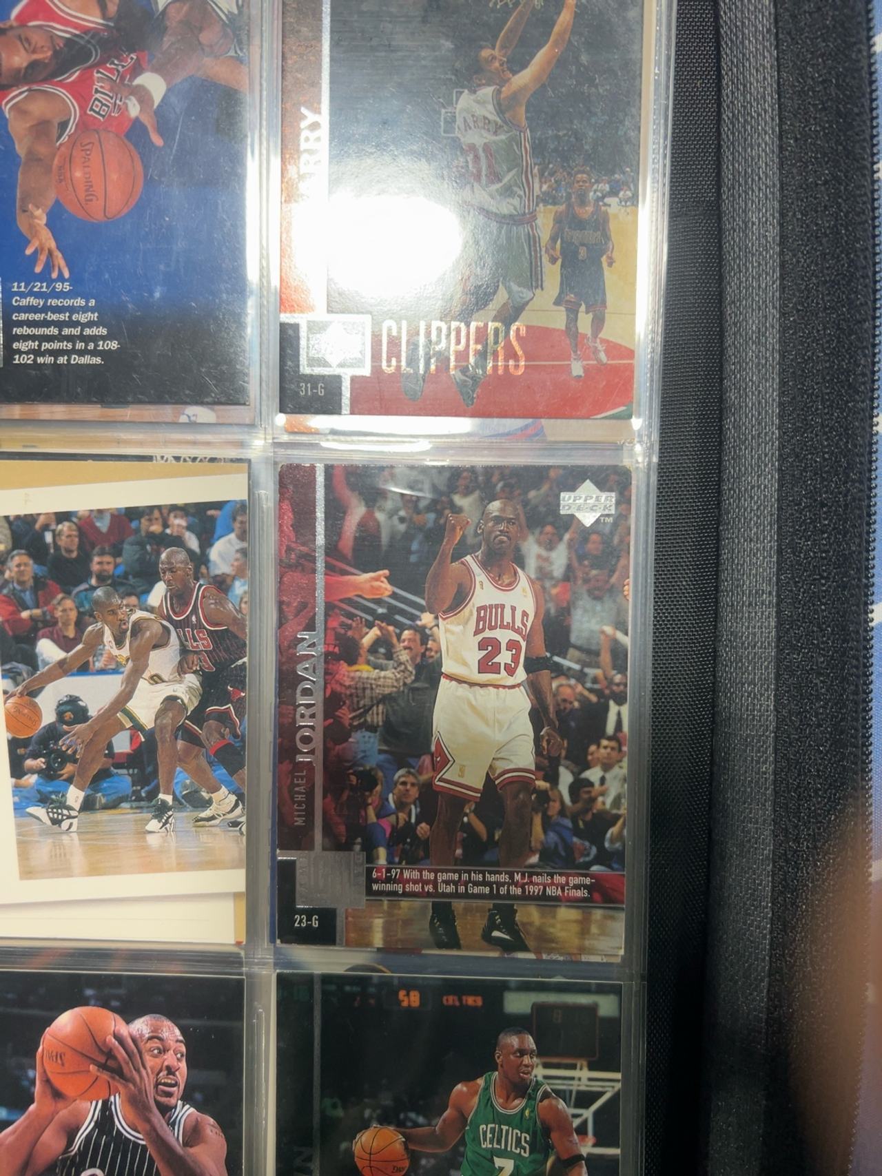 Upper Deck 1997 Michael Jordan #18 Game Dated Basketball Card