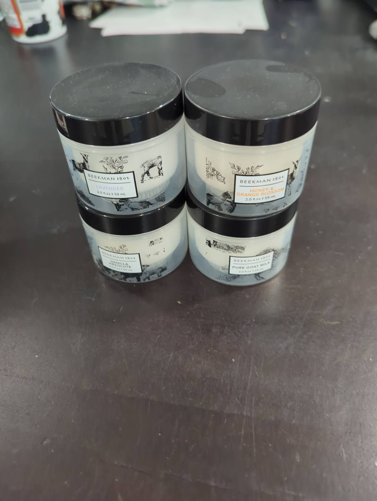 Beekman 1802 Whipped Body Cream 2oz Set of 4