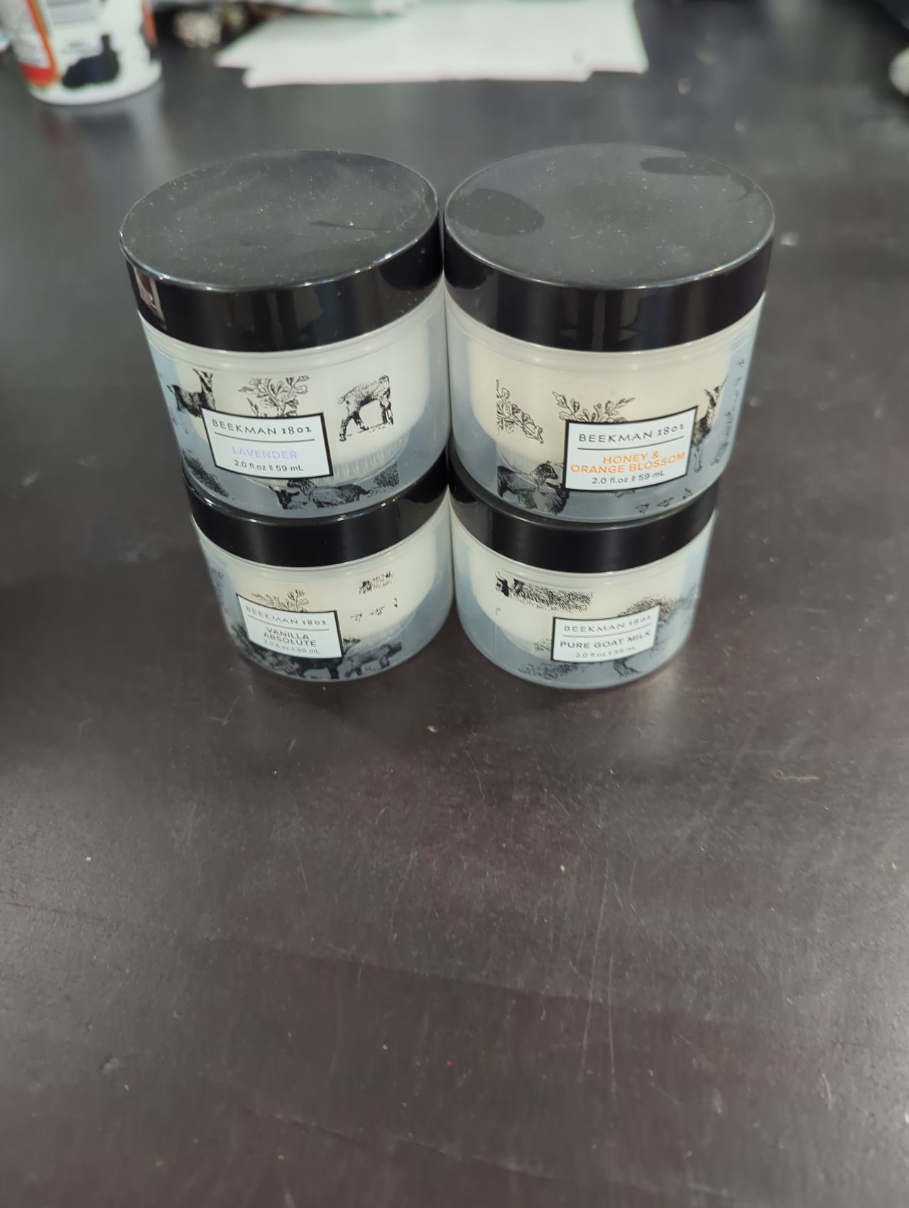 Beekman 1802 Whipped Body Cream 2oz Set of 4