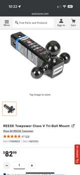 Reese Towpower Class V Tri-Ball Mount 5. 14,000Lb capacity - Image 7