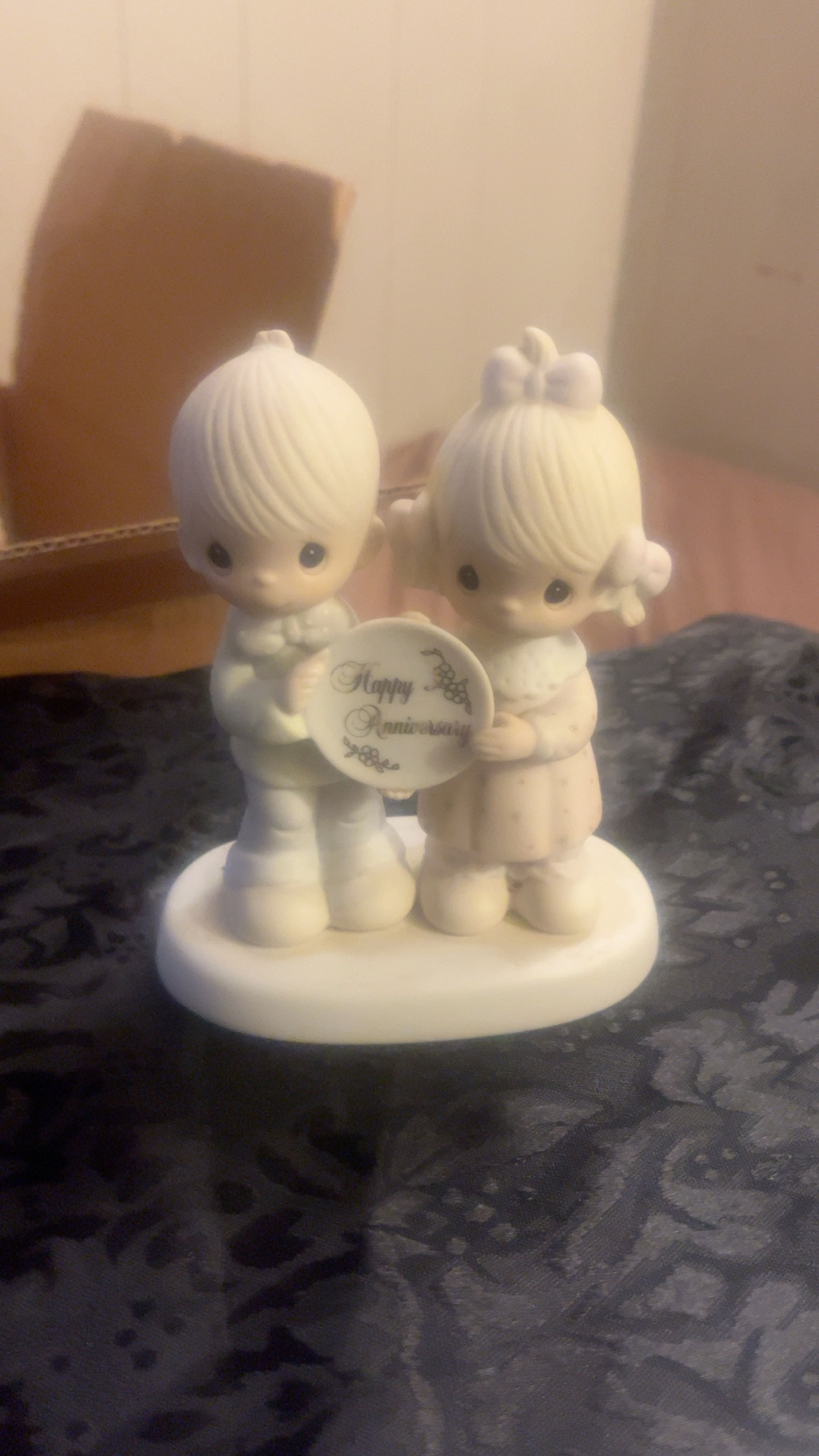 Precious Moments Happy Anniversary Figurine