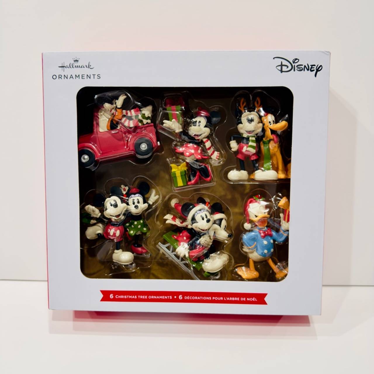 Hallmark Disney Mickey Mouse & Friends Christmas Ornament Set - 6 pcs